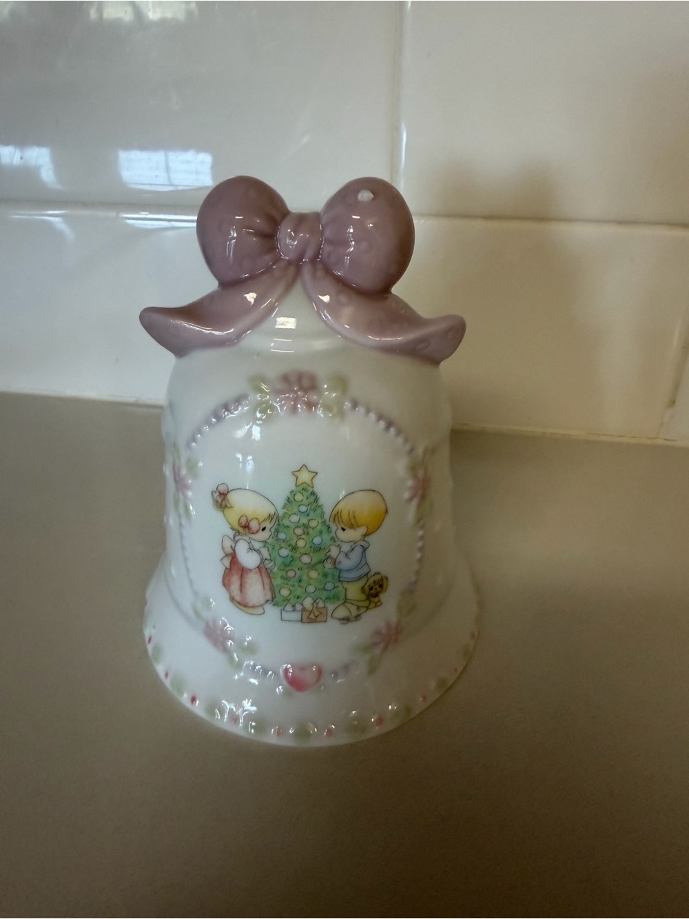 Precious Moments Ceramic Bell Collectible